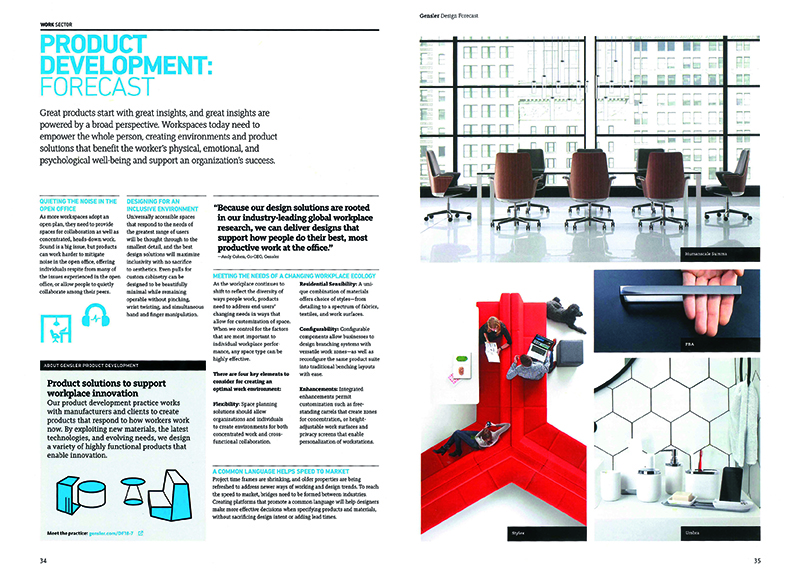 PBA EVERYONE MILLWORK PULLS INCLUDED IN “GENSLER DESIGN FORECAST”