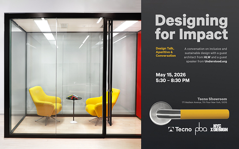 PBA AT NYCXDESIGN 2026: DESIGN TALK, APERITIVO & CONVERSATION