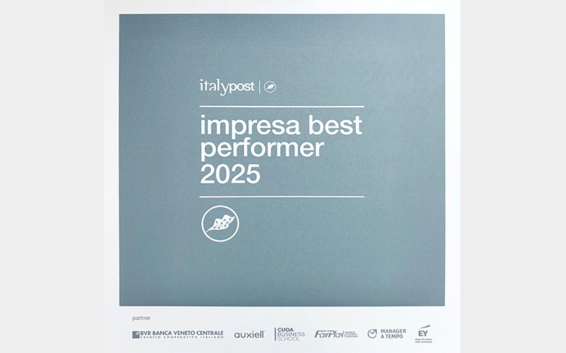 PBA PREMIATA TRA LE 1000 IMPRESE BEST PERFORMER DEL VICENTINO
